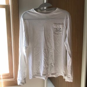 NEW! White Vineyard Vine Long Sleeve Tee